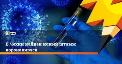 В Чехии найден новый штамм коронавируса - ridus.ru - Брно