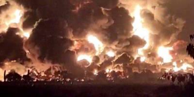 На нефтеперерабатывающем заводе в Индонезии произошел взрыв — видео - nv.ua - Индонезия
