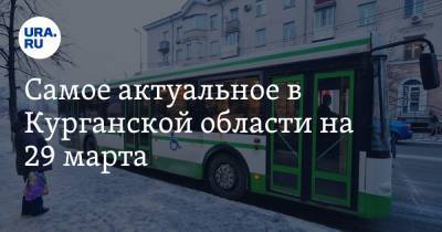 Самое актуальное в Курганской области на 29 марта. Пенсионерам продлили льготы, «Единая Россия» повысила партийные взносы - ura.news - Курганская обл. - Курган