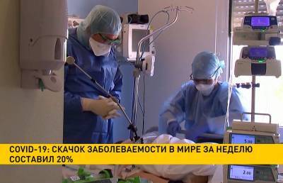 COVID-19: скачок заболеваемости в мире за неделю составил 20% - ont.by - Бразилия