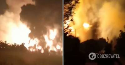 Пожар на заводе в Индонезии Pertamina. Фото и видео - obozrevatel.com - Индонезия