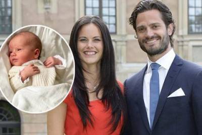 Кейт Миддлтон - Густав - принцесса София - Принц Швеции Карл Филипп и принцесса София поделились первым снимком третьего ребенка и раскрыли его имя - skuke.net - Швеция - Стокгольм - Новости