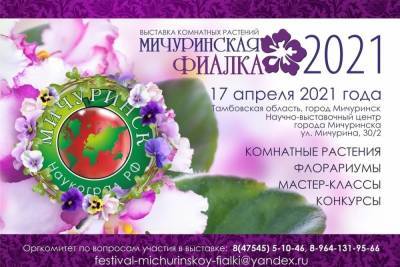 Фестиваль комнатных цветов пройдёт в Мичуринске - tambov.mk.ru - Мичуринск