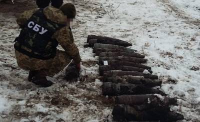 СБУ обнаружила на Луганщине два мощных арсенала боевиков с артиллерийскими снарядами - vchaspik.ua - Украина