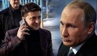 Владимир Зеленский - Владимир Путин - Дмитрий Песков - Савик Шустер - Зеленский хочет пообщаться с Путиным по телефону - vlasti.net