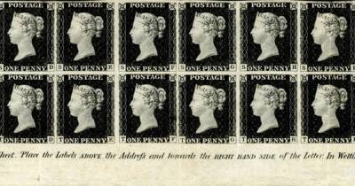 королева Виктория - Блок первых в мире почтовых марок с изображением королевы Виктории выставили на аукцион - focus.ua - Джерси