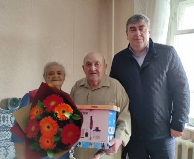 Анивчанин Борис Денисов отметил 90-летие - sakhalin.info - район Анивский