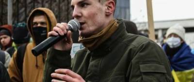 Сергей Стерненко - Активиста Ратушного отправили под домашний арест после участия в акции в поддержку Стерненко - w-n.com.ua - Киев