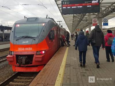 Временно изменилось расписание электричек Нижний Новгород-Гороховец - vgoroden.ru - Дзержинск - Нижний Новгород - Правдинск