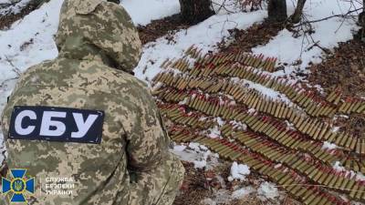 На Луганщине СБУ обнаружила 2 тайника с боеприпасами: боевики устроили их в 2014 году – фото - 24tv.ua - Луганск - Новости