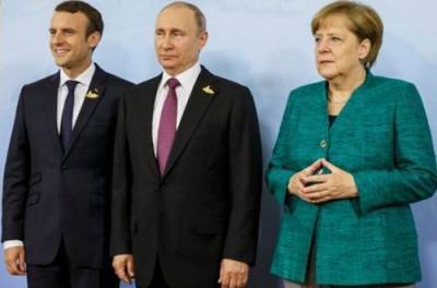 Владимир Зеленский - Владимир Путин - Дмитрий Песков - Ангела Меркель - Штеффен Зайберт - «Ход конем»: в Кремле обыграли Зеленского - from-ua.com - Париж - Берлин