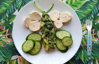 Детские сосиски из куриной грудки. Пошаговый рецепт - ont.by