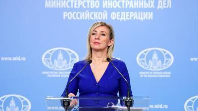 Мария Захарова - Захарова прокомментировала санкции США и ЕС против России - iz.ru - Брюссель