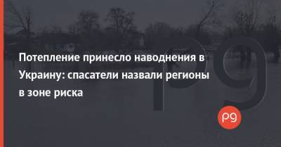 Потепление принесло наводнения в Украину: спасатели назвали регионы в зоне риска - thepage.ua - Волынская обл. - Житомирская обл. - Львовская обл. - Червоноград - Ровенская обл. - Кабинет Министров