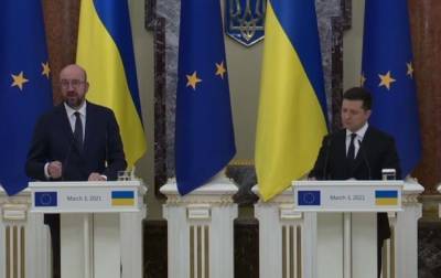 Владимир Зеленский - Алексей Навальный - Шарль Мишель - Зеленский и Мишель обсудили вопрос Крыма и СП-2 - korrespondent.net - Киев - Крым