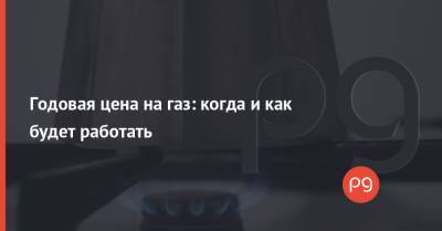 Денис Шмыгаль - Годовая цена на газ: когда и как будет работать - thepage.ua