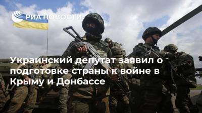 Татьяна Черновол - Леонид Кравчук - Ренат Кузьмин - Украинский депутат заявил о подготовке страны к войне в Крыму и Донбассе - ria.ru - Москва - Украина - Киев - Крым - Донбасс