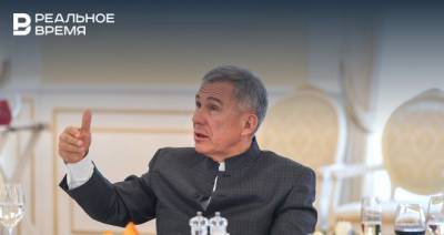Рустам Минниханов - Минниханов: «Я не приветствую удаленную работу на практике» - realnoevremya.ru - респ. Татарстан
