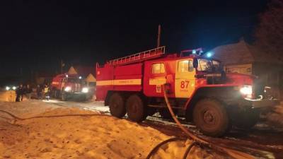 Двое детей и взрослый погибли в пожаре в Пермском крае - iz.ru - Пермский край