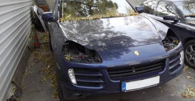 Porsche Cayenne - В Риге задержан вор, укравший фары с Porsche Cayenne - rus.delfi.lv - Рига - Латвия