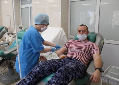 В Сыктывкаре росгвардейцы сдали кровь - bnkomi.ru - респ. Коми - Сыктывкар
