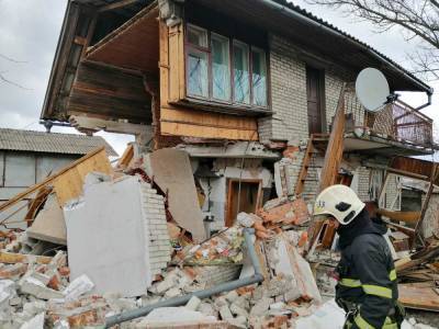Мощный взрыв на Львовщине: куски дома разлетелись в разные стороны – фото - 24tv.ua