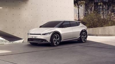Kia выпустила электромобиль с запасом хода 500 км - iz.ru - Южная Корея - Израиль - Корея - шт. Калифорния