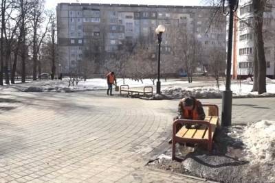 В парках и скверах Тамбова наводят чистоту и порядок - tambov.mk.ru