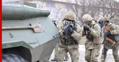 Украинские военные провели учения с боевой стрельбой в Донбассе - profile.ru - Украина - Луганск - Счастье - Донбасс