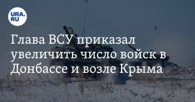 Руслан Хомчак - Глава ВСУ приказал увеличить число войск в Донбассе и возле Крыма - ura.news - Киев - Крым - Луганская обл. - Донецкая обл.