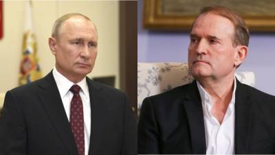 Владимир Путин - Виктор Медведчук - Сергей Лещенко - Оксана Марченко - Единственной защитой Медведчука может стать Путин, – Лещенко - 24tv.ua - Новости