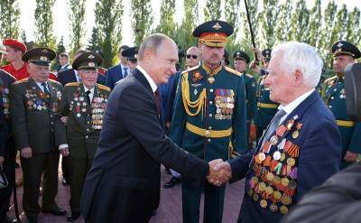 Владимир Путин - Путин одобрил идею создания национального центра истории ВОВ - tvc.ru - РСФСР