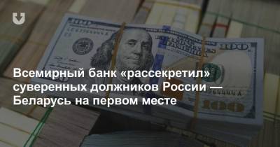 Всемирный банк «рассекретил» суверенных должников России — Беларусь на первом месте - news.tut.by - Венесуэла - Минск - Вьетнам - Бангладеш