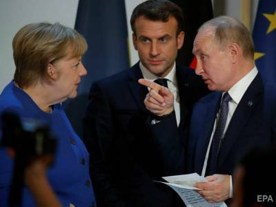 Владимир Путин - Ангела Меркель - Эммануэль Макрон - Макрон, Меркель и Путин провели переговоры. Россию призвали взять обязательство по прекращению огня на Донбассе - gordonua.com - Россия - Украина - Германия - Франция