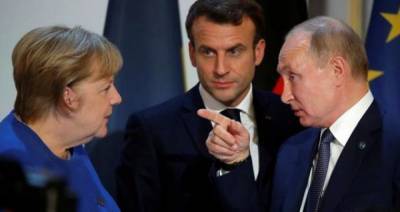 Владимир Зеленский - Владимир Путин - Ангела Меркель - Эммануэль Макрон - Юлия Мендель - У Зеленского отреагировали на переговоры Путина, Меркель и Макрона - 24tv.ua - Новости