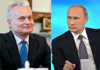 Владимир Путин - Гитанас Науседа - Джозеф Байден - Президент Литвы назвал Путина убийцей (видео) - sharij.net - Литва