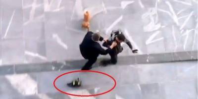 У парламента Словении обезвредили мужчину, пришедшего туда с бензопилой из-за локдауна — видео - nv.ua - Словения - Любляна - Парламент