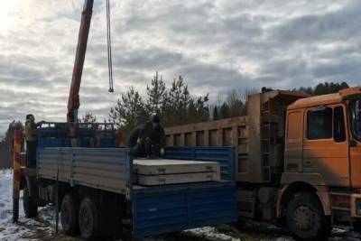 В Парфеньевском районе Костромской области обустраивают водоток через речку Соег - kostroma.mk.ru - Костромская обл.