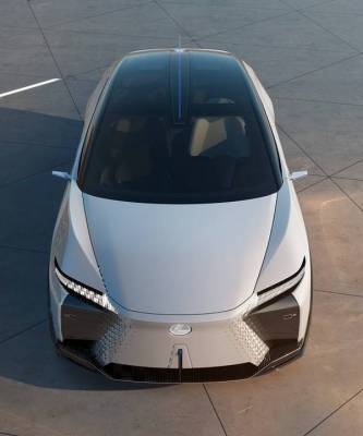 Lexus представил новый концепт-кар с полностью электронной системой управления - skuke.net