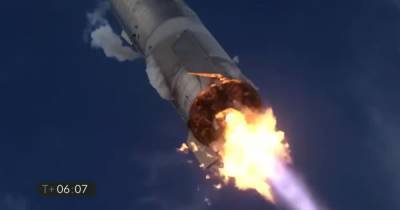 Илон Маск - Прототип космического корабля SpaceX для полетов на Марс и Луну взорвался после посадки: видео - tsn.ua - Техас