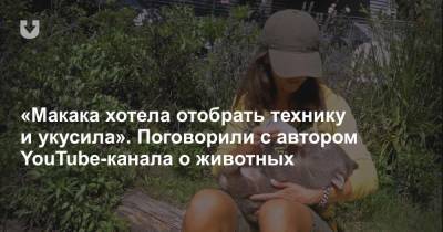 «Макака хотела отобрать технику и укусила». Поговорили с автором YouTube-канала о животных - news.tut.by