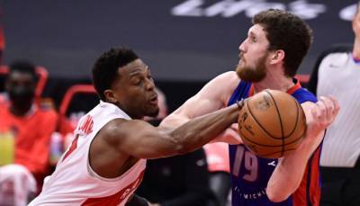 17 очков Михайлюка помогли Детройту обыграть Торонто - sportarena.com - Нью-Йорк