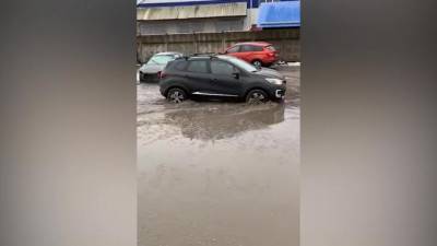В администрации Московского района прокомментировали подтопления на Дизельном проезде - piter.tv - р-н. Московский