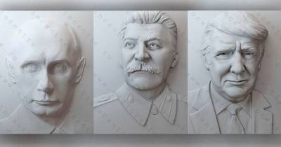 В российские школы для слабовидящих закупят тактильные 3D портреты Сталина, Путина и Трампа - focus.ua - Россия - Ярославская обл.