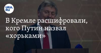 Владимир Путин - Дмитрий Песков - В Кремле расшифровали, кого Путин назвал «хорьками» - ura.news