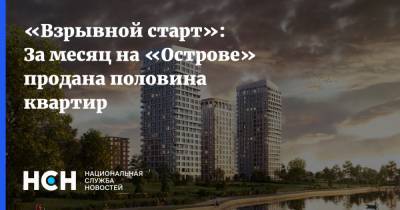 «Взрывной старт»: За месяц на «Острове» продана половина квартир - nsn.fm - Строительство