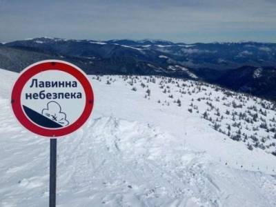 В Карпатах сошла лавина - lenta.ua - Ивано-Франковская обл.