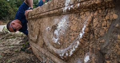 В израильском зоопарке обнаружили древнеримские саркофаги (фото) - focus.ua - Израиль - Тель-Авив - Рим - Римская Империя