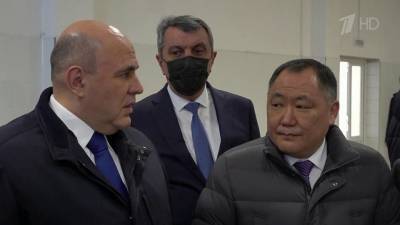 Михаил Мишустин - О развитии Тувы говорили в столице республики, куда с правительственной делегацией прибыл Михаил Мишустин - 1tv.ru - Кызыл