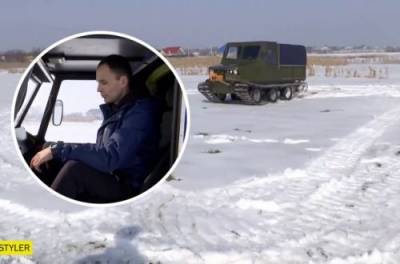 Изобретатель из Черкасс создал чудо-вездеход. ВИДЕО - from-ua.com - Украина - Черкассы